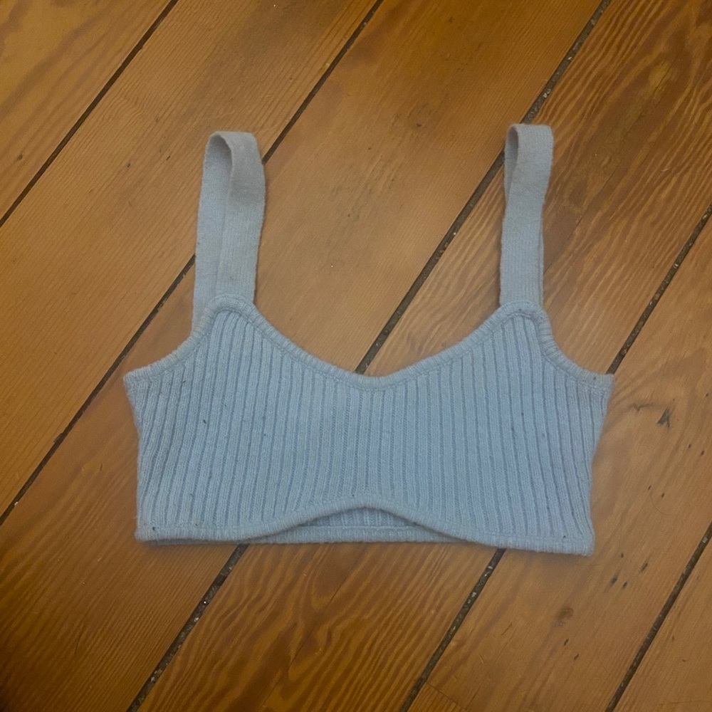 light blue lounge bra